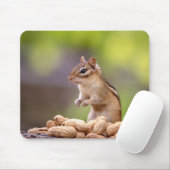 ピーナッツ付きチップムンク マウスパッド (マウス)