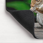 ピーナッツ付きリス マウスパッド (コーナー)