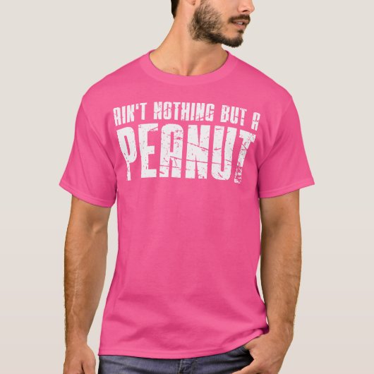 ピーナッツ以外に何もない Tシャツ (正面)