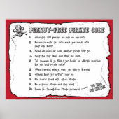 ピーナッツ無料の海賊コード(ポスター) ポスター (正面)