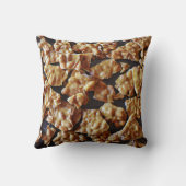 ピーナッツ脆性キャンディークローズアップ装飾用クッション クッション (裏面)