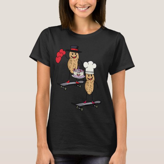 ピーナッツ誕生日おめでとうピーナッツ Tシャツ (正面)