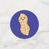 ピーナッツ誕生日パーティーキッズかわいいナッツ漫画 コンフェッティ (スモール正面)