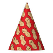 ピーナッツ誕生日パーティーキッズかわいいナッツ漫画 パーティーハット (左)