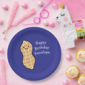 ピーナッツ誕生日パーティーキッズかわいいナッツ漫画 ペーパープレート (パーティー)