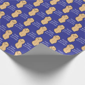 ピーナッツ誕生日パーティーキッズかわいいナッツ漫画 ラッピングペーパー (角)