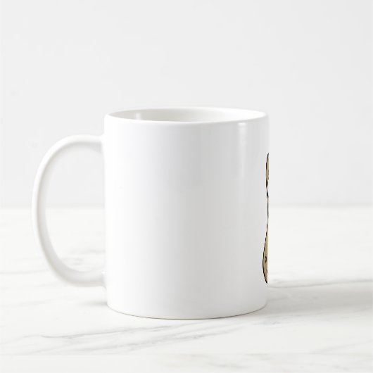 ピーナッツ顔コーヒーマグ コーヒーマグカップ (左)