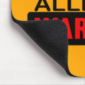 ピーナッツ・アレル警告ギー マウスパッド (コーナー)