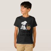 ピーナッツ イースターおめでとう Tシャツ (正面フル)