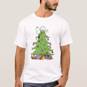 ピーナッツ スヌーピー クリスマス Tシャツ (正面)