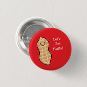 ピーナッツ、トイレに行こう 缶バッジ (正面&裏面)