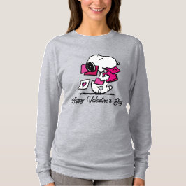 ピーナッツ |バレンタインデー |バレンタインとスヌーピー Tシャツ