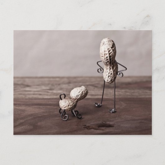 ピーナッツ・マン&ドッグ ポストカード (正面)