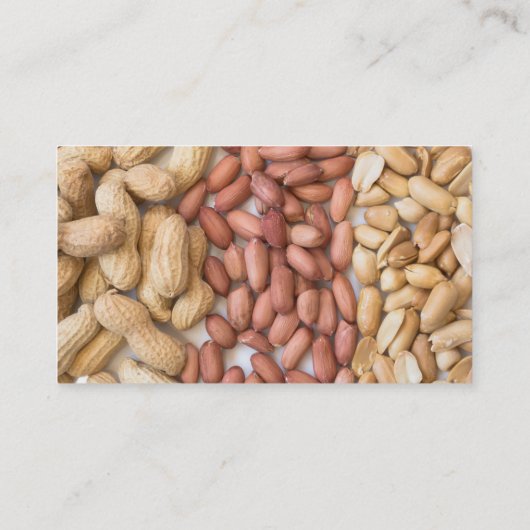 ピーナッツ 名刺 (裏面)