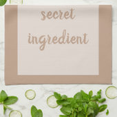 ピーナッツ – 白 キッチンタオル (折り畳み)