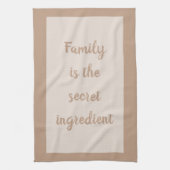 ピーナッツ – 白 キッチンタオル (縦)