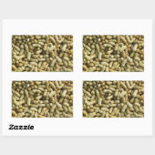 ピーナッツ 長方形シール (シート)