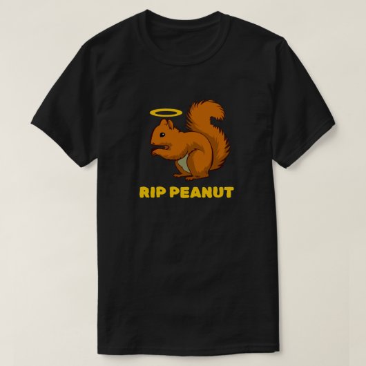 ピーナッツRIP Tシャツ (デザイン正面)