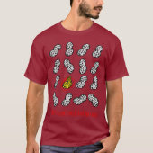 ピーナツはアヒルのように見えます Tシャツ (正面)