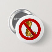 ピーナツアレルギー 缶バッジ (正面&裏面)