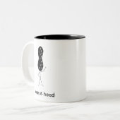 ピーナツヘッド ツートーンマグカップ (正面左)