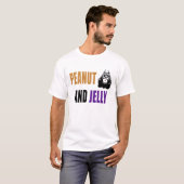 ピーナツ仏及びゼリー Tシャツ (正面フル)
