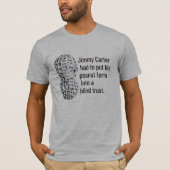 ピーナツ農場の盲目の信頼 Tシャツ (正面)