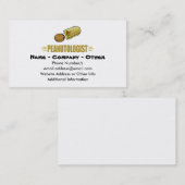 ピーナパーソナライズされたッツ 名刺 (正面/裏面)