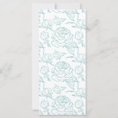 ピーニーエレガンス結婚式 プログラム (裏面)