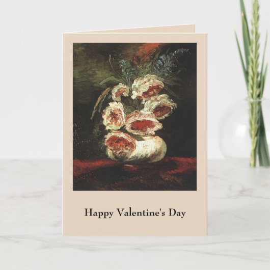 ピーニーズ付き花瓶(ヴィンセント·ヴァン·ゴッホ) シーズンカード (正面)