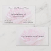 ピーニー·クローズアップ 名刺 (正面/裏面)