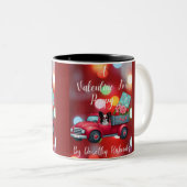 ピーピーのためのバレンタイン ツートーンマグカップ (正面右)