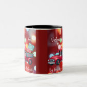 ピーピーのためのバレンタイン ツートーンマグカップ (中央)