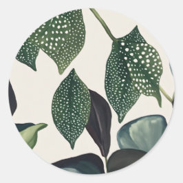 "ピーピーペロミアス：ポルカで緑を受け入れる ラウンドシール