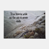 ピーブルズアットザビーチ ドアマット (正面)