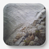 ピーブルズアットザビーチ ペーパープレート (正面)