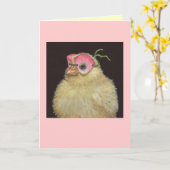 ピープカードをフリーズ カード (黄色い花)