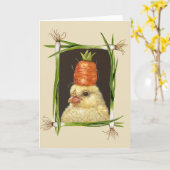 ピープカードを噛む カード (黄色い花)