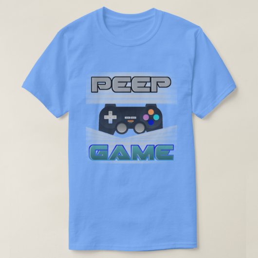 ピープゲームTシャツ Tシャツ (デザイン正面)