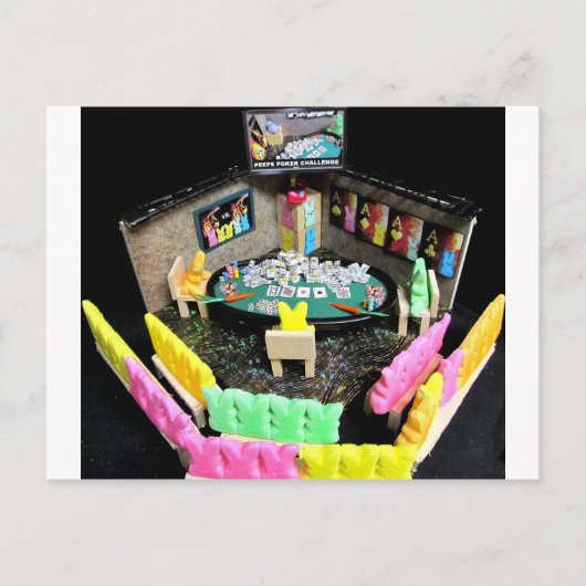 ピープス ポーカー ヘッドアップ チャンピオンシップ ポストカード (正面)