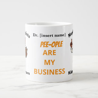 ピープルは私のビジネスおもしろいネフローロジー20oz Mug ジャンボコーヒーマグカップ