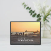 ピープルアットサンセットフォートマイヤーズビーチ シーズンポストカード (スタンド正面)