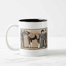 ピープルアンドホースバイエドワード・ペンフィールド ツートーンマグカップ