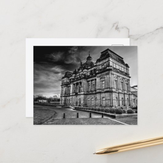 ピープルズパレス、グラスゴーグリーン、グラスゴーハガキ ポストカード (正面/裏面インサイチュ)