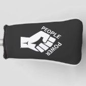 ピープルパワー ゴルフヘッドカバー (正面)