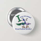 ピープルブリーダーを愛する 缶バッジ (正面&裏面)