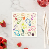 ピープルラブハウスナプキンス スタンダードカクテルナプキン (インサイチュ)