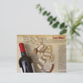 ピープルワインポストカードだ! ポストカード (スタンド正面)