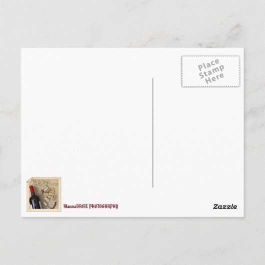 ピープルワインポストカードだ! ポストカード (裏面)