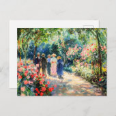 ピープル歩くスルーバラガーデン シーズンポストカード (正面/裏面)